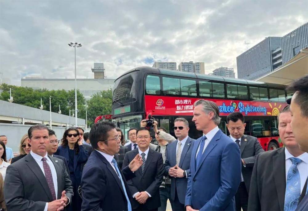 美国加州州长访深，点赞仰望U8“超越性技术”