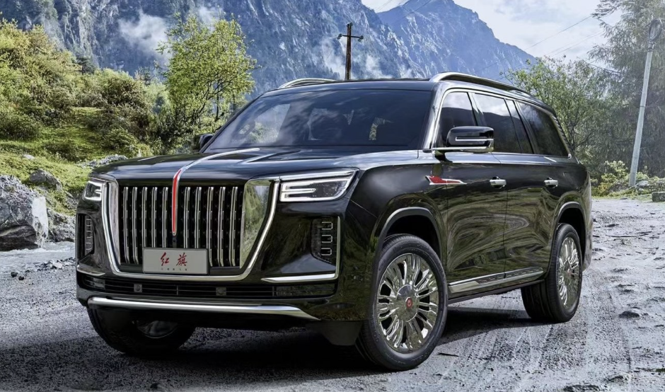 红旗顶级豪华SUV曝光,气势不输库里南,配4.0T V8+空气悬架